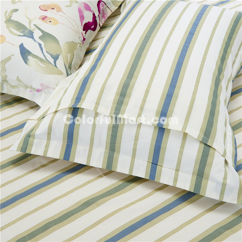 Pleasant Fragrance Green Bedding Set Teen Bedding Dorm Bedding Bedding Collection Gift Idea - Click Image to Close