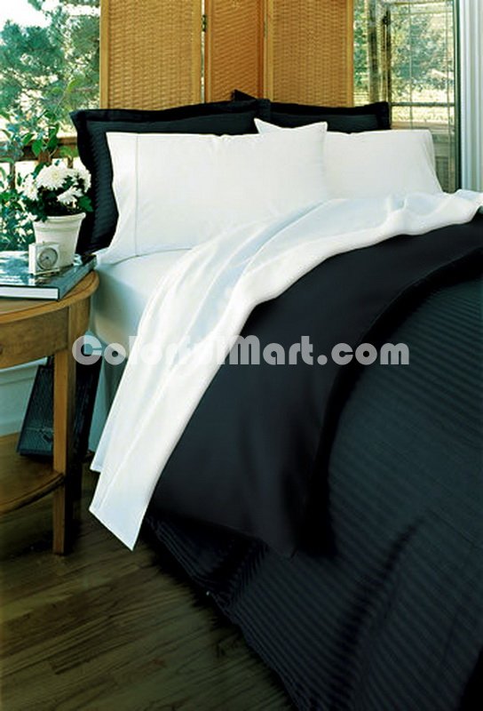 Man Navy Blue Duvet Cover Set Luxury Bedding - Click Image to Close