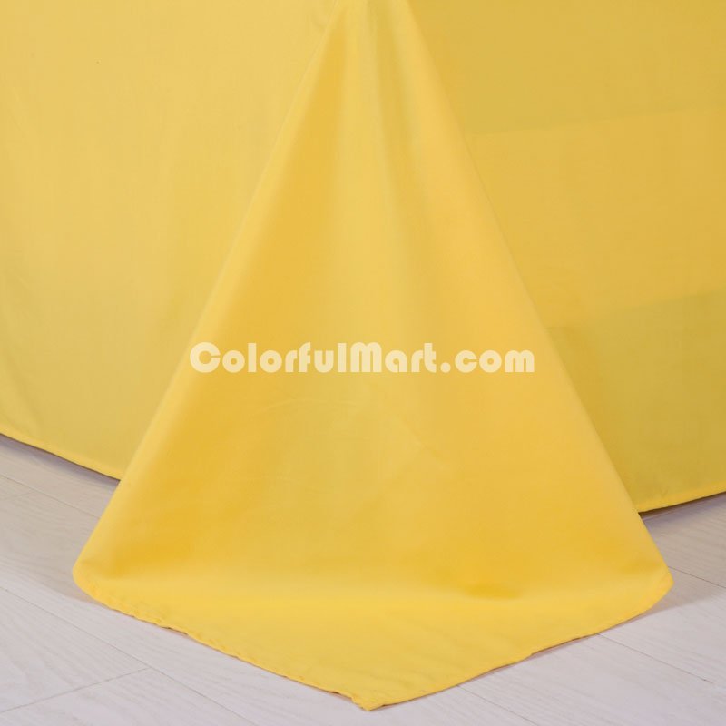 Yellow And Orange Bedding Set Modern Bedding Cheap Bedding Discount Bedding Bed Sheet Pillow Sham Pillowcase Duvet Cover Set - Click Image to Close