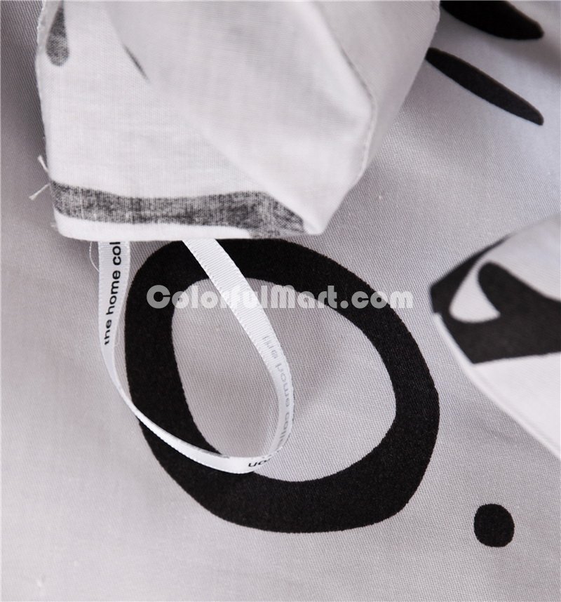 Akura White Bedding Set Luxury Bedding Scandinavian Design Duvet Cover Pillow Sham Flat Sheet Gift Idea - Click Image to Close
