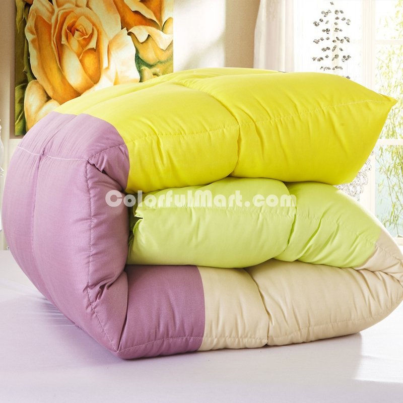 Perfect Encounter Yellow Comforter Teen Comforter Kids Comforter Down Alternative Comforter - Click Image to Close