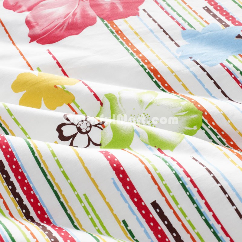 Spring Blossoms Modern Bedding Sets - Click Image to Close