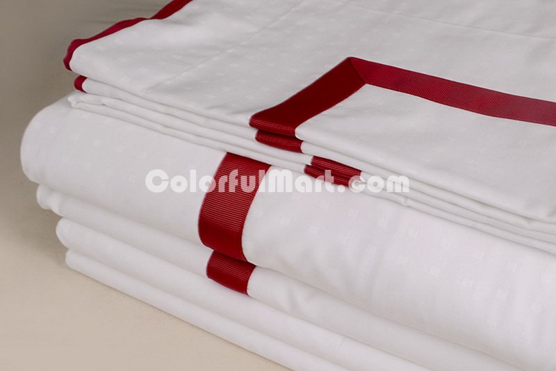 Megan Red Luxury Bedding Quality Bedding - Click Image to Close