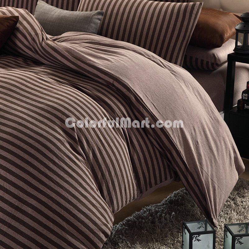 Embracing Brown Knitted Cotton Bedding 2014 Modern Bedding - Click Image to Close