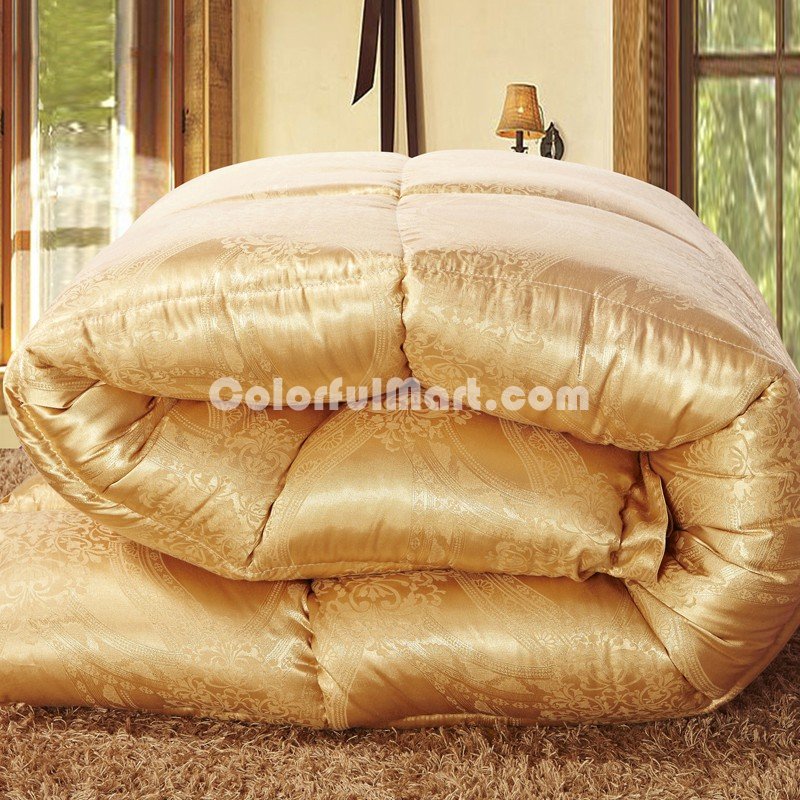 Luxury Gold Comforter Luxury Comforter Down Alternative Comforter - Click Image to Close