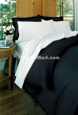 Man Navy Blue Duvet Cover Set Luxury Bedding