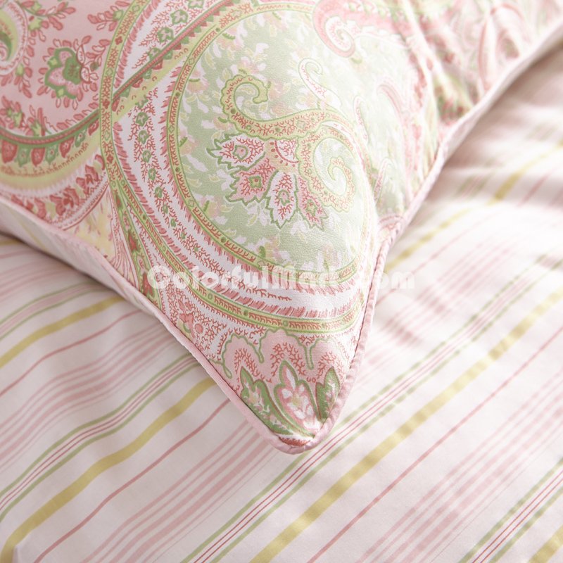 San Felice Light Pink Bedding Egyptian Cotton Bedding Luxury Bedding Duvet Cover Set - Click Image to Close
