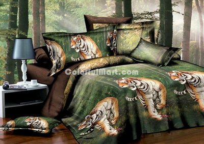 Tigers Duvet Cover Set 3D Bedding