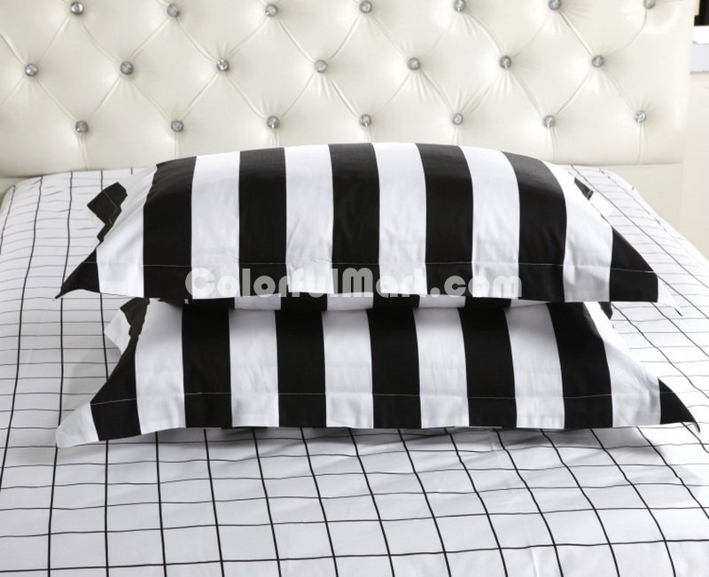 Simple European Style Zebra Print Bedding Set - Click Image to Close