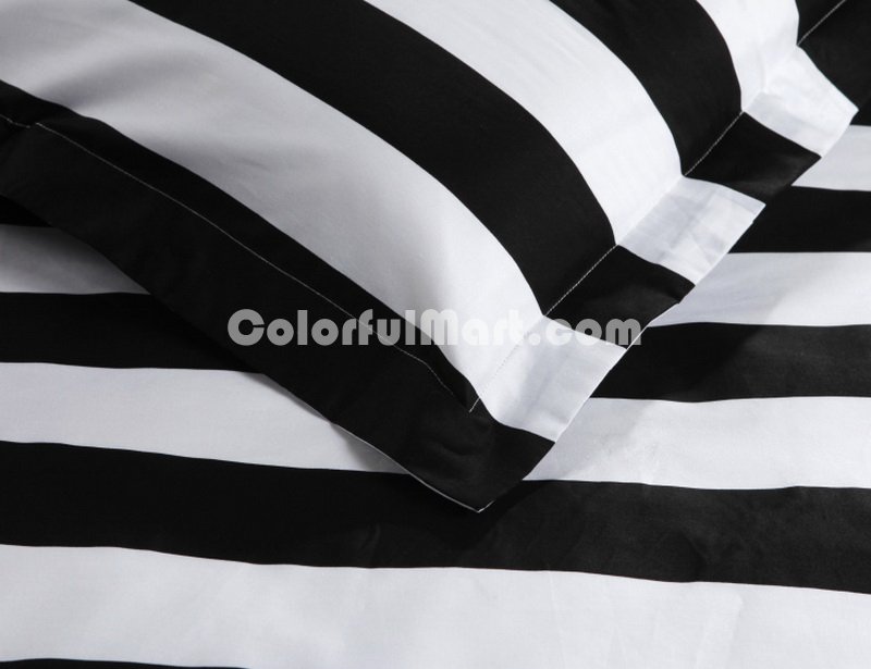 Simple European Style Zebra Print Bedding Set - Click Image to Close