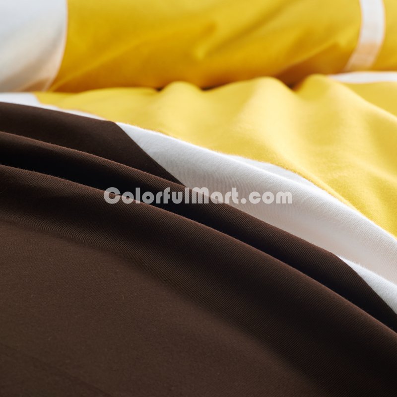 Rivlin Yellow Bedding Dorm Bedding Discount Bedding Modern Bedding Gift Idea - Click Image to Close