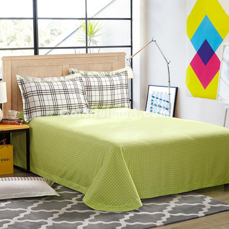 Charming Green Tartan Bedding Stripes And Plaids Bedding Teen Bedding - Click Image to Close