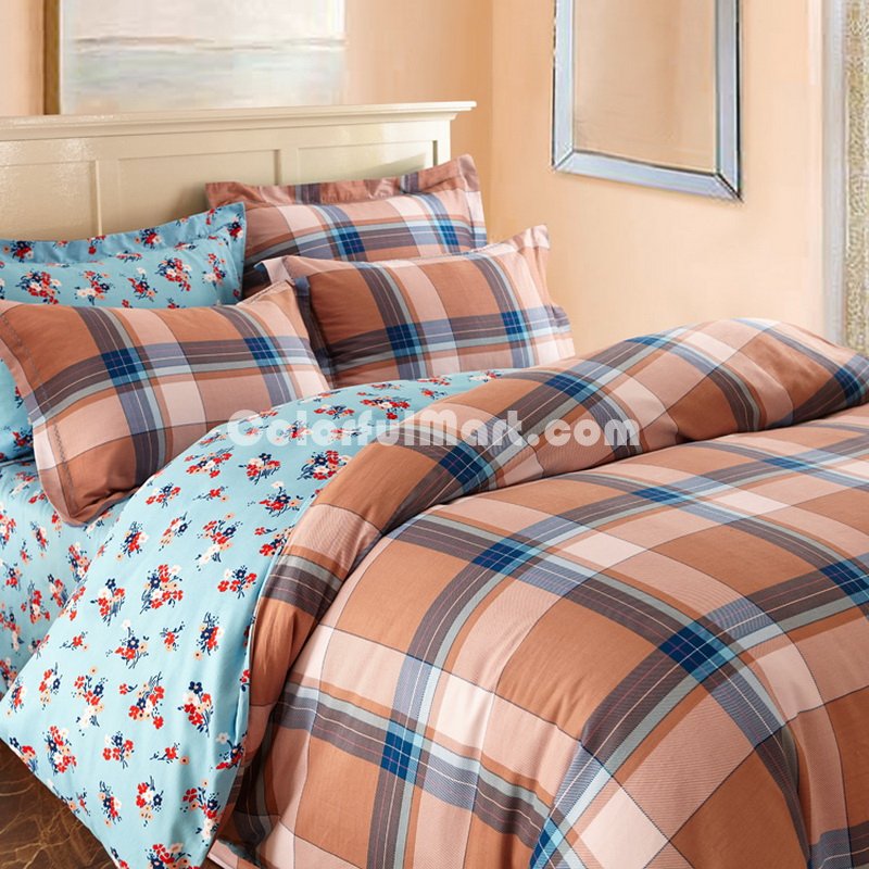 Lovers Lost Light Blue Cotton Bedding 2014 Duvet Cover Set - Click Image to Close