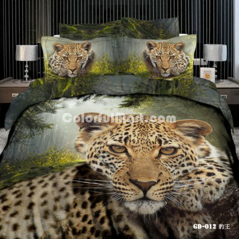 Leopard Style12 Cheetah Print Leopard Print Bedding Set - Click Image to Close