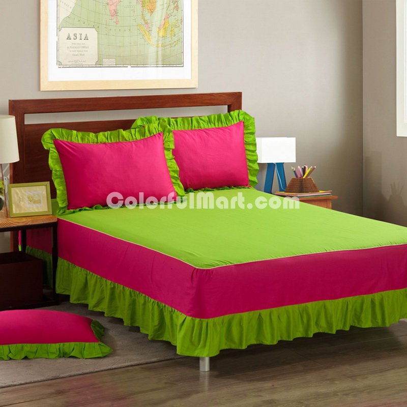 Rose And Green Modern Bedding Cotton Bedding - Click Image to Close