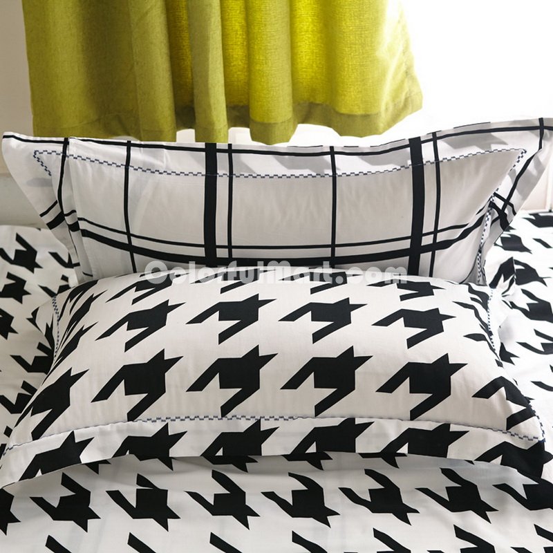 Vogue White Cotton Bedding 2014 Duvet Cover Set - Click Image to Close