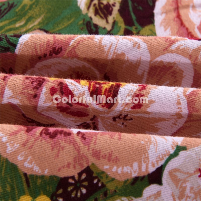 Rani Red Bedding Modern Bedding Cotton Bedding Gift Idea - Click Image to Close