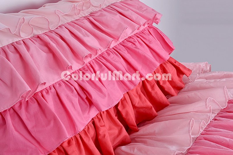Queer Red Duvet Cover Set Luxury Bedding - Click Image to Close