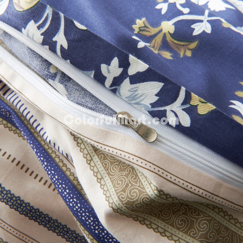 Sivir Blue Bedding Set Luxury Bedding Girls Bedding Duvet Cover Set - Click Image to Close