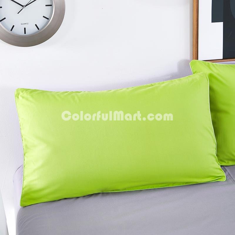 Grey Green Bedding Set Duvet Cover Pillow Sham Flat Sheet Teen Kids Boys Girls Bedding - Click Image to Close