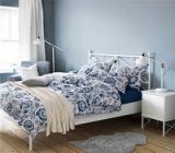 Ansuote Blue Bedding Set Luxury Bedding Scandinavian Design Duvet Cover Pillow Sham Flat Sheet Gift Idea