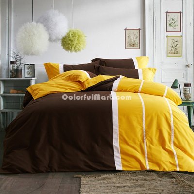 Rivlin Yellow Bedding Dorm Bedding Discount Bedding Modern Bedding Gift Idea