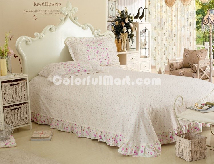 Flowers Whisper Girls Bedding Sets - Click Image to Close