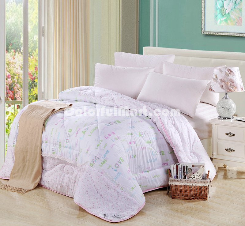 Love Light Pink Comforter - Click Image to Close