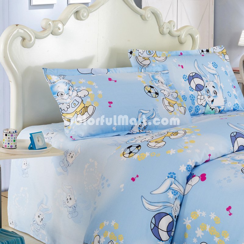 Playmates Blue Modern Bedding Sets - Click Image to Close