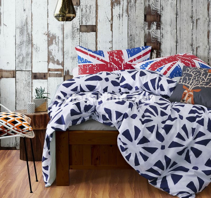 Dominica Blue Bedding Teen Bedding Kids Bedding Dorm Bedding Gift Idea - Click Image to Close