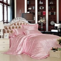 Pink Circles Luxury Bedding Sets