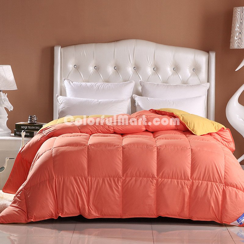 Bread Orange Down Comforter - Click Image to Close