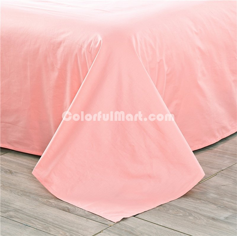 Biluoka Pink Bedding Set Luxury Bedding Scandinavian Design Duvet Cover Pillow Sham Flat Sheet Gift Idea - Click Image to Close