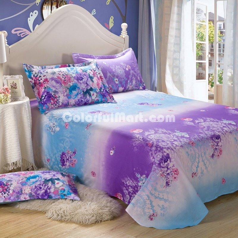 Ivy Garden Purple Cheap Bedding Discount Bedding - Click Image to Close