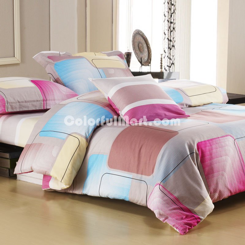 Leisure 3 Pieces Girls Duvet Cover Sets For Kids - Click Image to Close