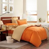 Orange And Yellow Modern Bedding Cotton Bedding