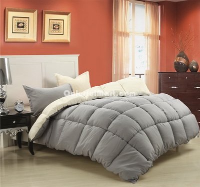 Double Gray Comforter