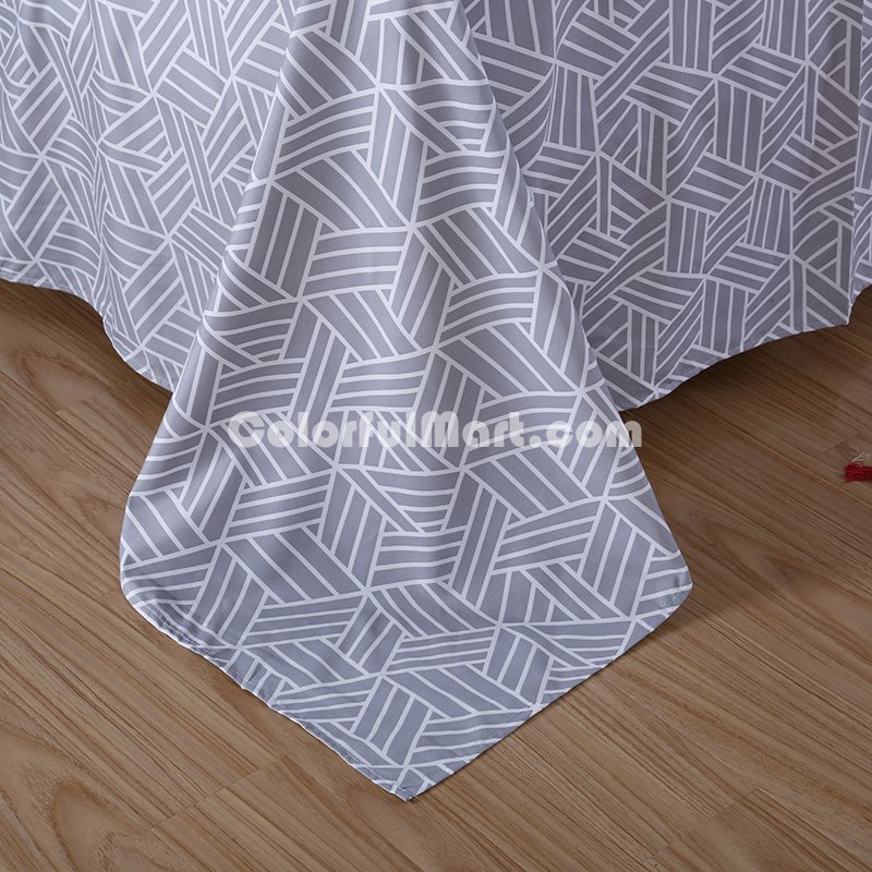 Graffiti Grey Bedding Set Duvet Cover Pillow Sham Flat Sheet Teen Kids Boys Girls Bedding - Click Image to Close