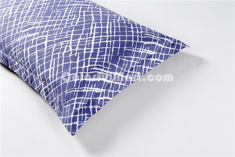Abstractionism Blue Bedding Set Teen Bedding Dorm Bedding Bedding Collection Gift Idea - Click Image to Close