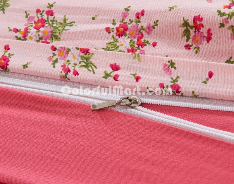 Beautiful Life Pink Garden Bedding Flowers Bedding Girls Bedding - Click Image to Close