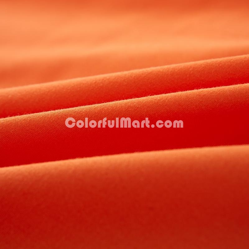 Yellow Orange Bedding Set Duvet Cover Pillow Sham Flat Sheet Teen Kids Boys Girls Bedding - Click Image to Close