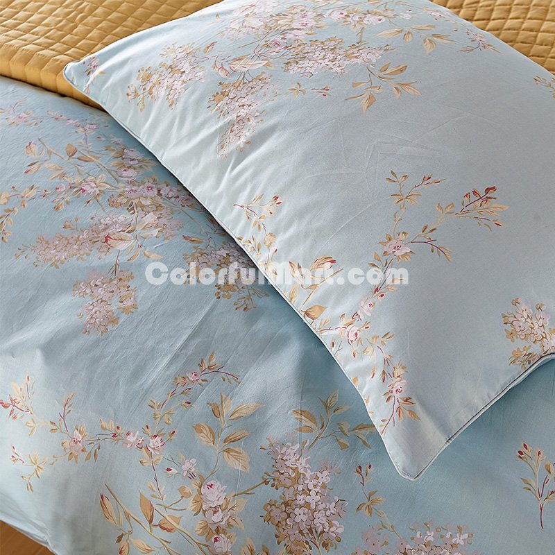 Sophie Light Blue Bedding Egyptian Cotton Bedding Luxury Bedding Duvet Cover Set - Click Image to Close