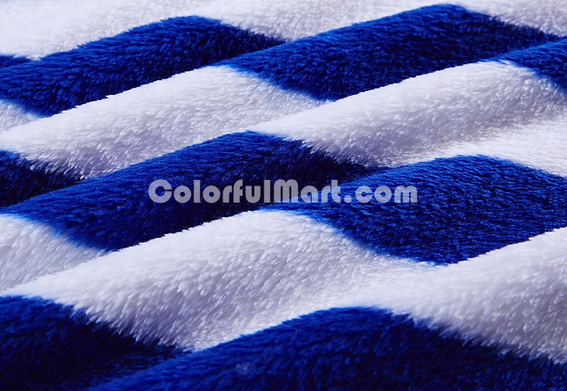 Youth Blue Bedding Set Winter Bedding Flannel Bedding Teen Bedding Kids Bedding - Click Image to Close