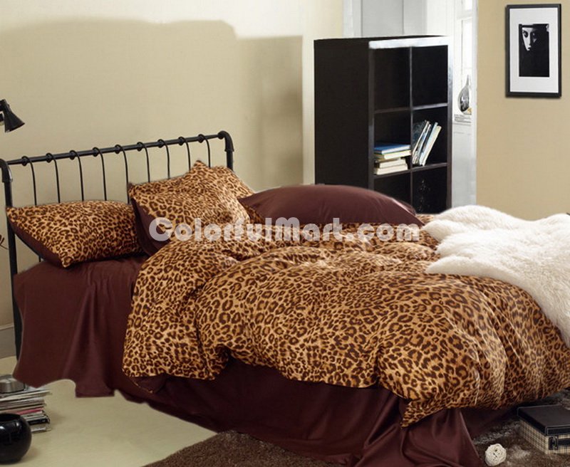 Fashion Cheetah Print Bedding Sets - Click Image to Close