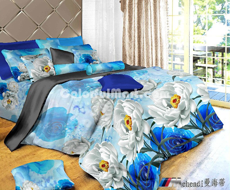 Blue Enchantress Duvet Cover Set 3D Bedding - Click Image to Close