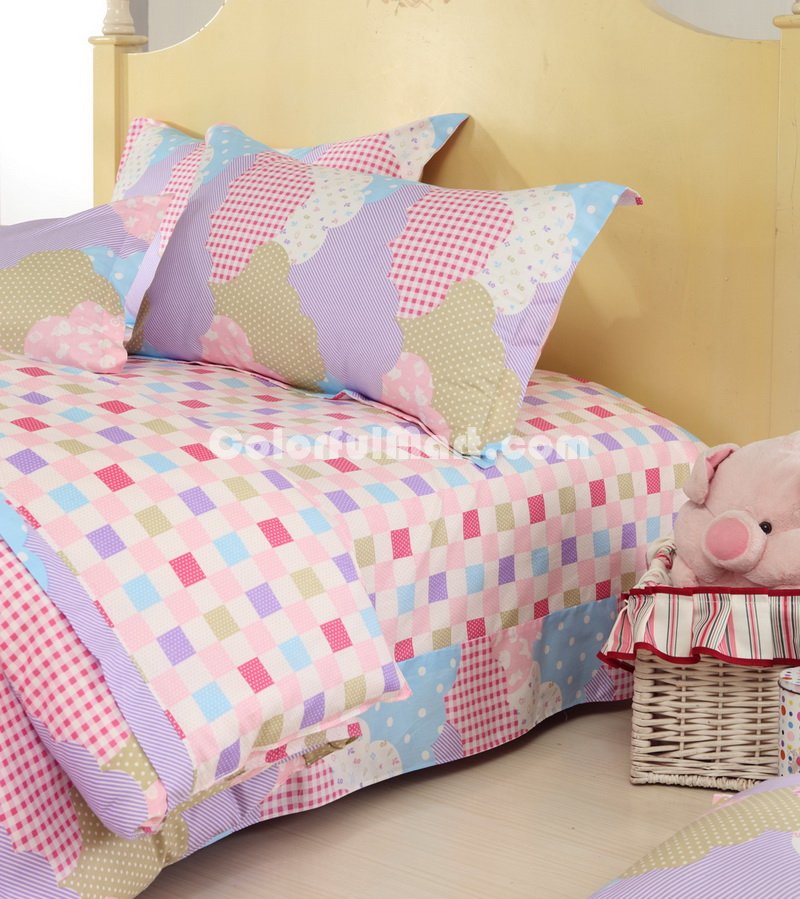 Clouds Pavilion Red Cheap Kids Bedding Sets - Click Image to Close