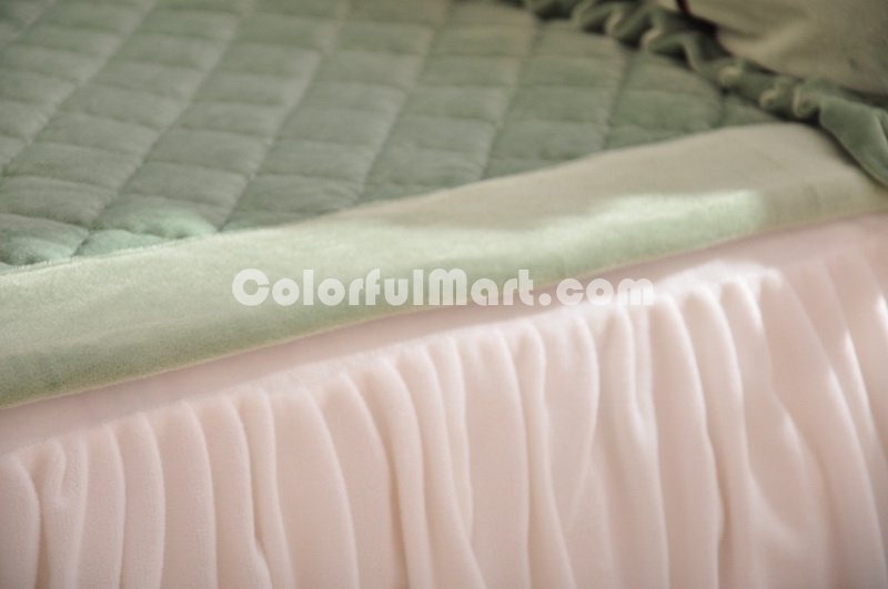 Dandelion Green Princess Bedding Girls Bedding Women Bedding - Click Image to Close
