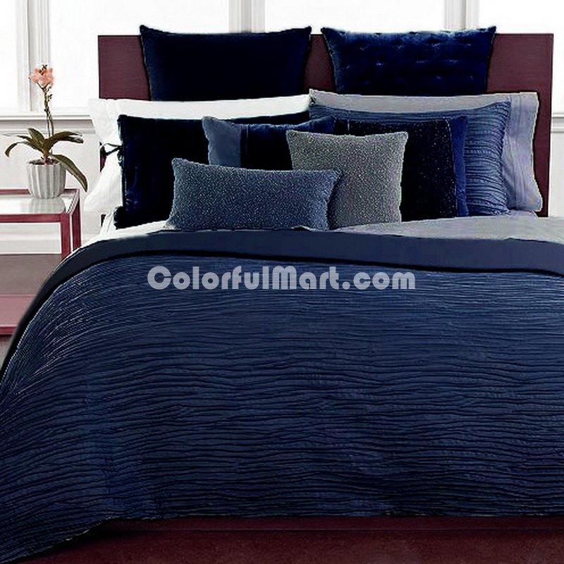 Bali Bali Powder Blue Light Green Navy Blue Duvet Cover Set Luxury Bedding - Click Image to Close