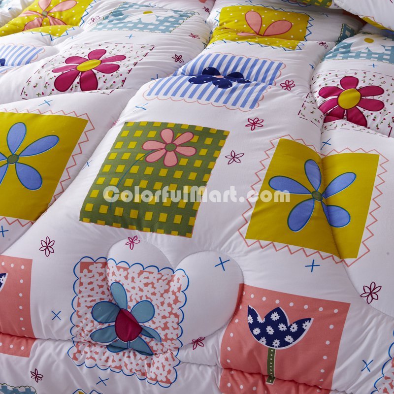 Childhood World Multicolor Comforter Down Alternative Comforter Cheap Comforter Teen Comforter - Click Image to Close