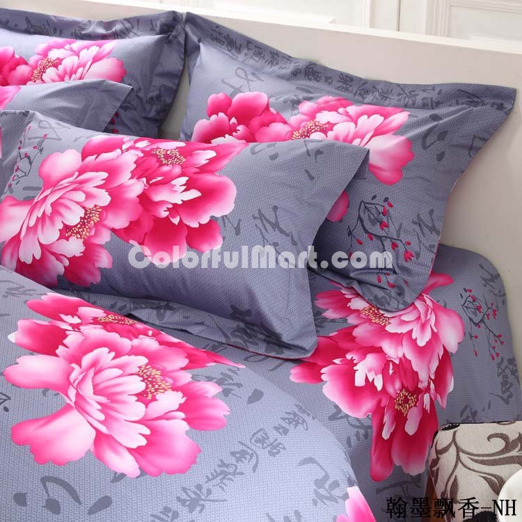 Chinese Painting Duvet Cover Sets Luxury Bedding - Click Image to Close